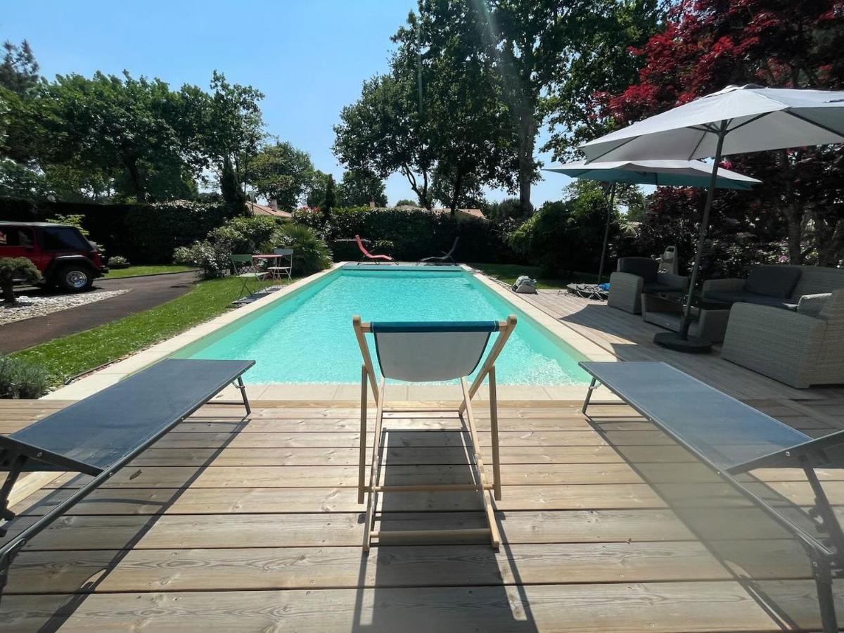 Villa Avec Piscine Andernos Les Bains Exterior photo