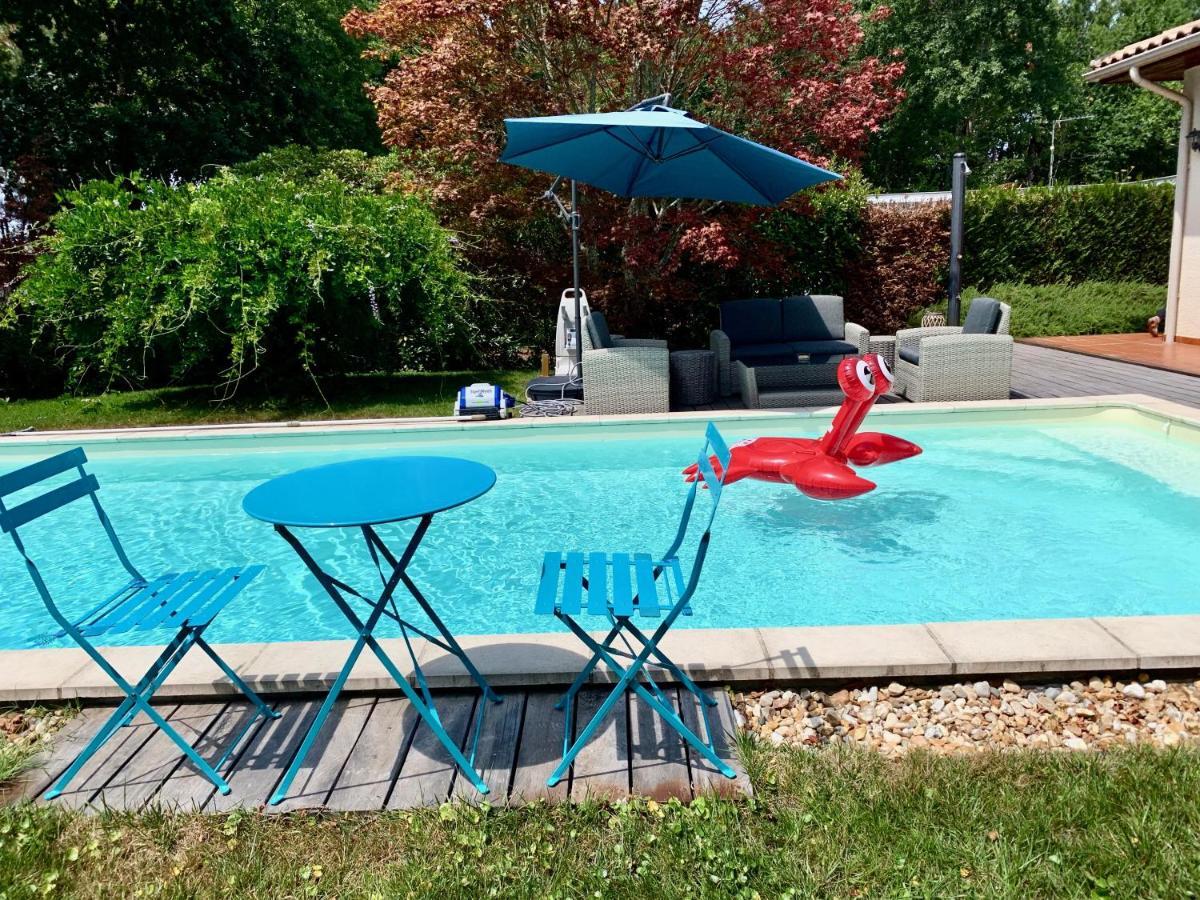 Villa Avec Piscine Andernos Les Bains Exterior photo