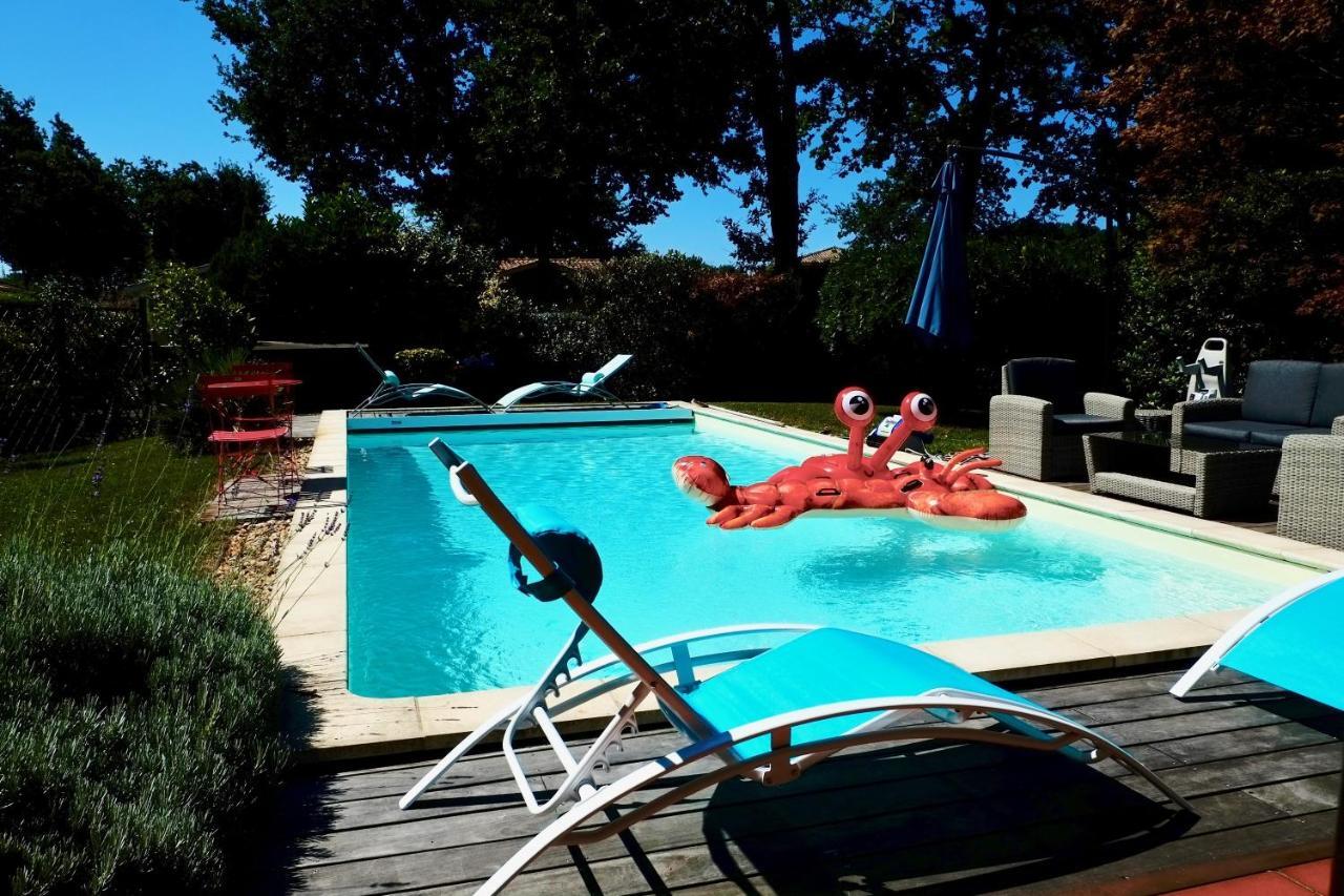 Villa Avec Piscine Andernos Les Bains Exterior photo
